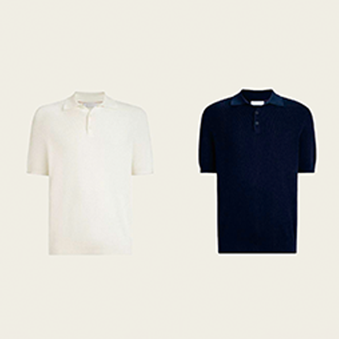 brunello cucinelli short sleeve cotton knit polo